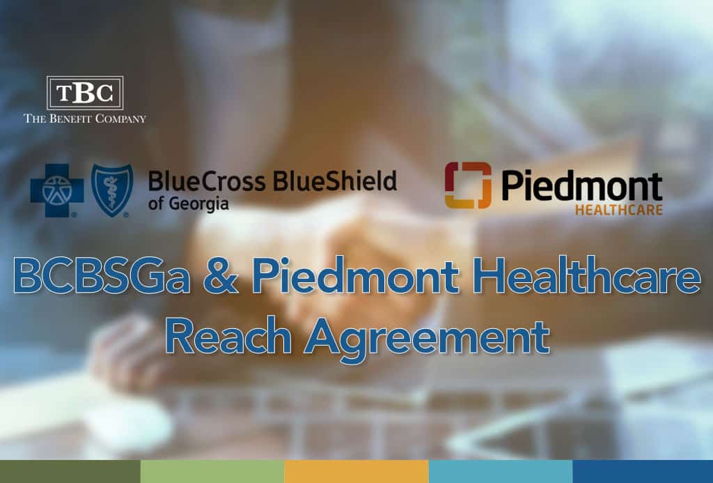 BCBSGa & Piedmont Healthcare Reach Agreement